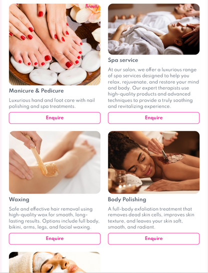 Digital Business Profile + Catalog