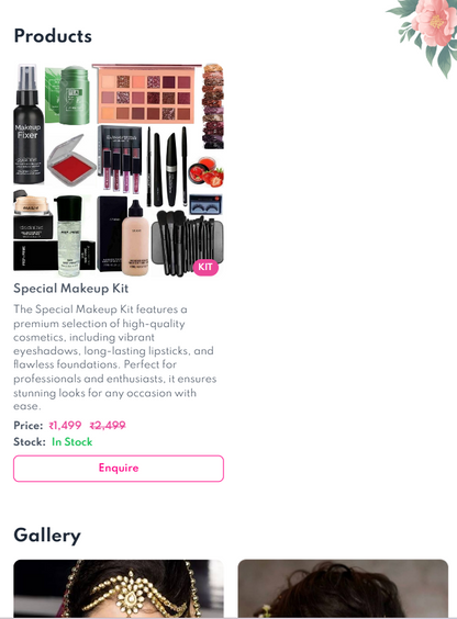 Digital Business Profile + Catalog