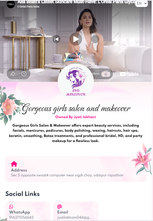 Digital Business Profile + Catalog